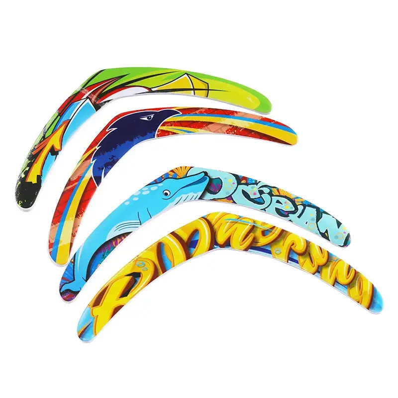 Eva Foam V-shape Boomerang Outdoor Sports Toys Parent-child Interaction Throwing Toys Featured Image
