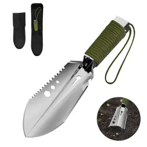 Outdoor Lightweight Stainless Steel Multi-Function Garden Tools Camping Shovel