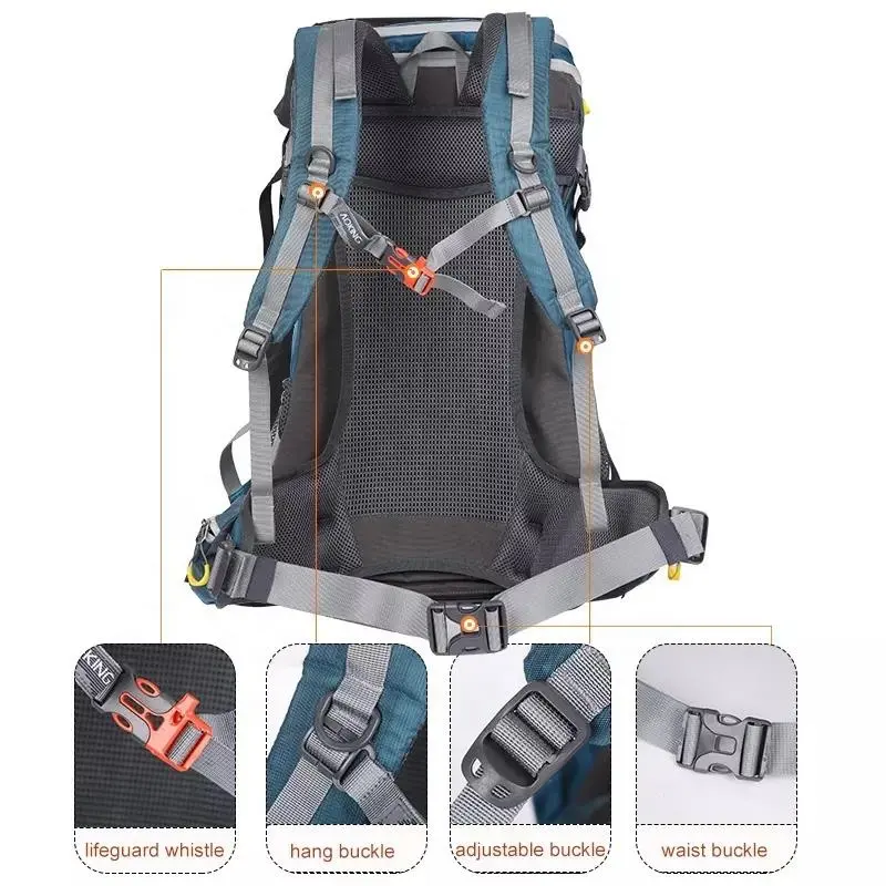 Amazon top selling 70L ultralight foldable mountaineering backpack outdoor hiking bag camping trekking backpack bag