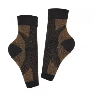 High quality football volleyball low recycled cushion beach elastic socks support sleeves