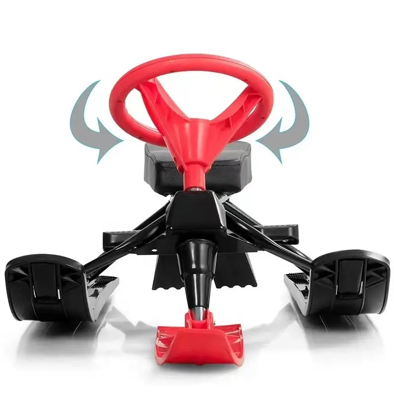 Children’s Sled can turn to sled racing driver to sled scooter winter snow supplies