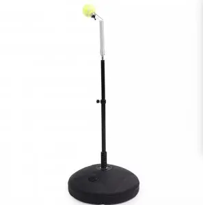 Portable Solo Tennis Trainer Professional Rebound Ball Tennis Practice Tool Water-filled Steel Durable Tennis Training Equipment