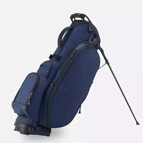 2022 High Quality Custom logo golf bag ODM Design Golf Pu leather material Vessel golf bag