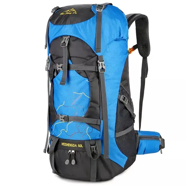 Wholesale Rucksack Hiking Backpack 60L Travel Camping Backpack Featured Image