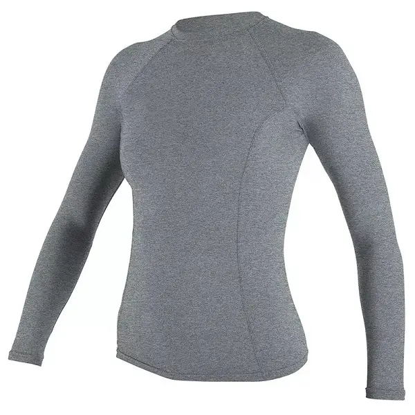 Customize Made Rash Guard For Women Compression Base Layer lycra Shirt Customize Logo Rashguard Featured Image