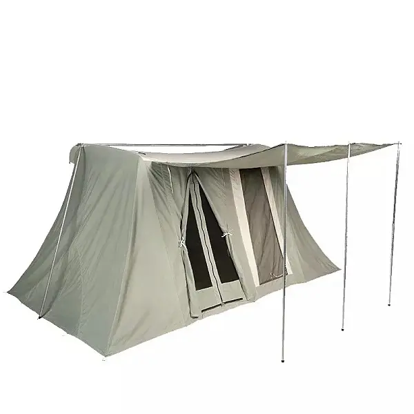 Amazon Custom Cotton Canvas Oxford Luxury Glamping Camping Tent for Music Festival 3-6 Person
