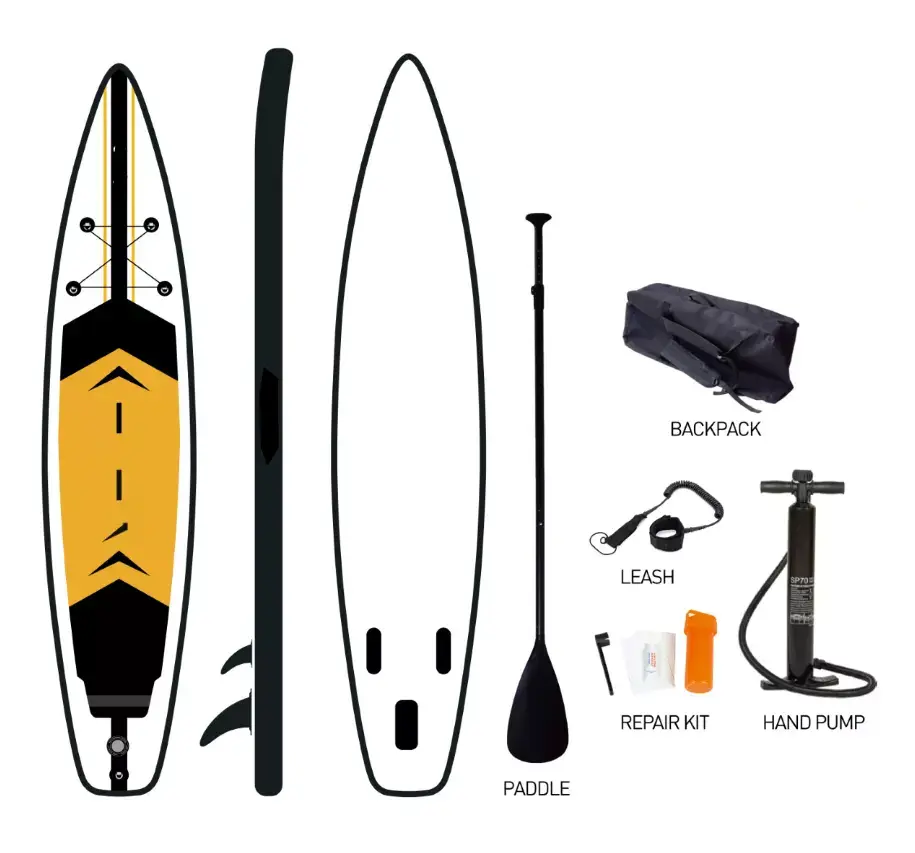 SAP board inflatable surfboard stand up paddleboard set Featured Image