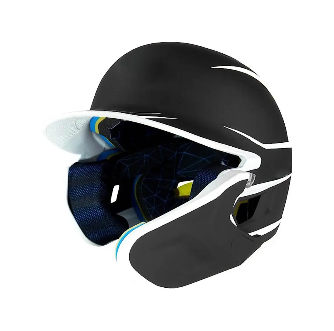 Batting Helmet with Adjustable Visor