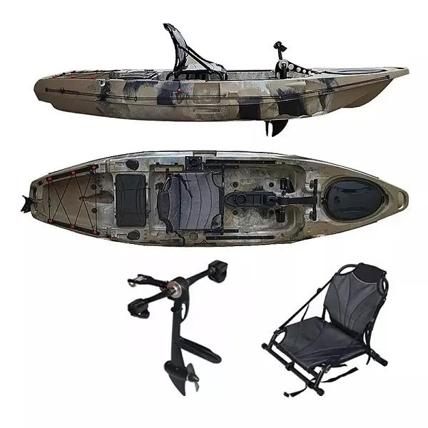 Sit on top pedal kayak professional fishing kayak for sale