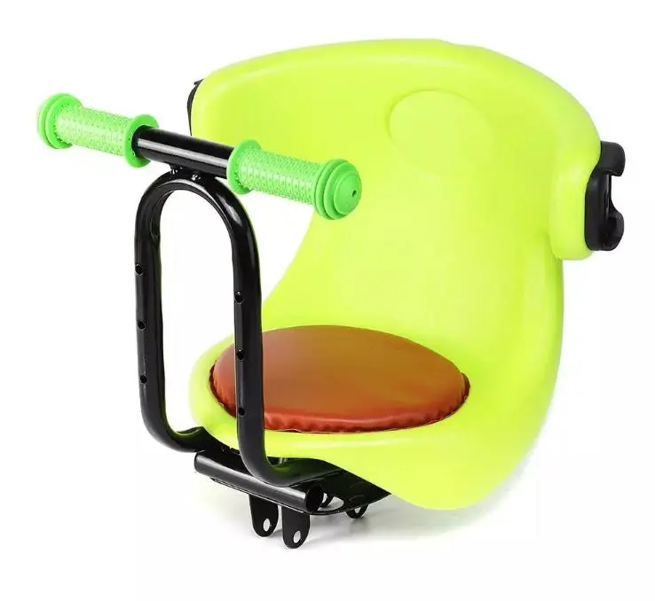 Child Bike Seat Bicycle Front Mount Baby Carrier With Handrail For Kids Toddler Front Mounted Child Bike Seat