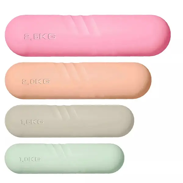 Customization Factory Custom Silicone Dumbbells 0.5/1/1.5/2/2.5/3kg LB Cast Iron Dumbbell Set OEM/ODM Support