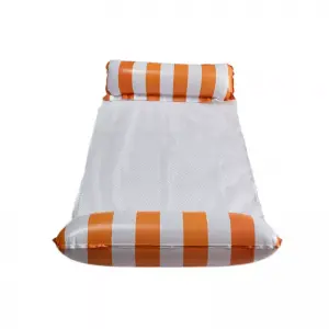 PVC summer inflatable foldable floating row swimming pool water hammock