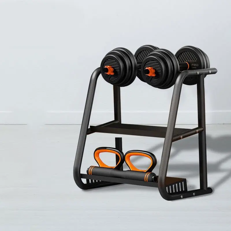 Pure steel dumbbell rack