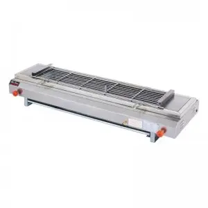 Outdoor commercial grill kitchen party charcoal grill with tool set