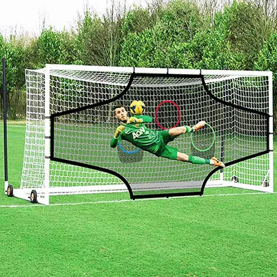 High Quality Portable Football Baseball Hitting Soccer Goal Target Net Featured Image