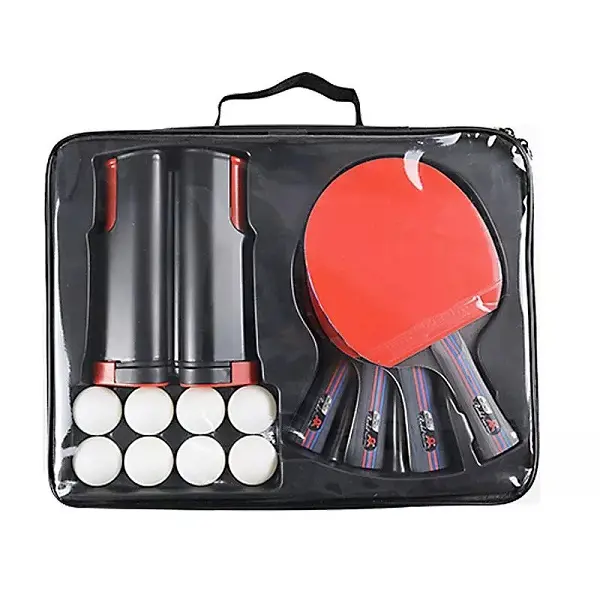 Customize Set packed Pingpong Racket Hot sale wholesale professional wooden table tennis racket table Featured Image