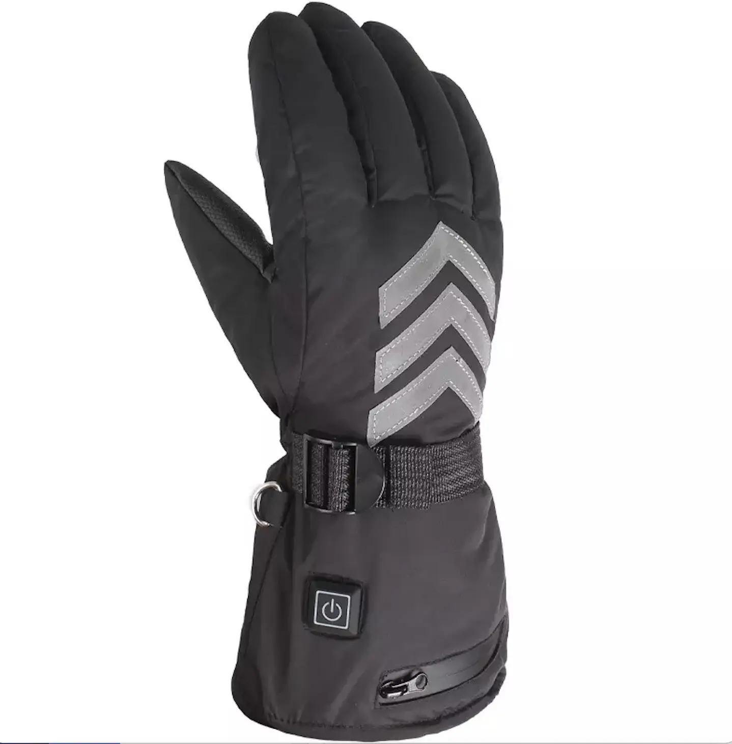 Winter Pu Factory Stock Woking Heated Gloves Anti-slip Touch Screen Heated Gloves Featured Image