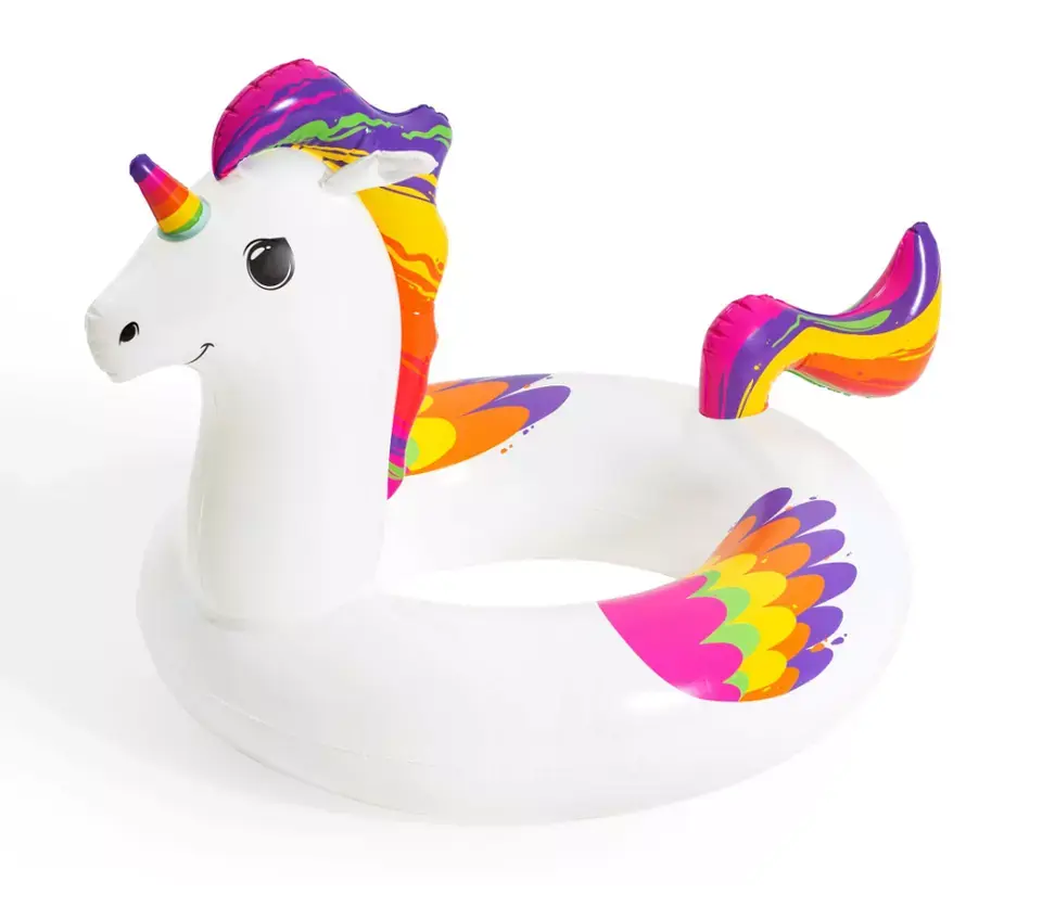 Dream Unicorn Swimming Circle Inflatable Water Floating Pool Ring Featured Image