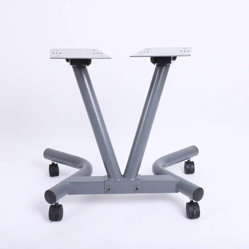 Durable home workout adjustable dumbbell stand