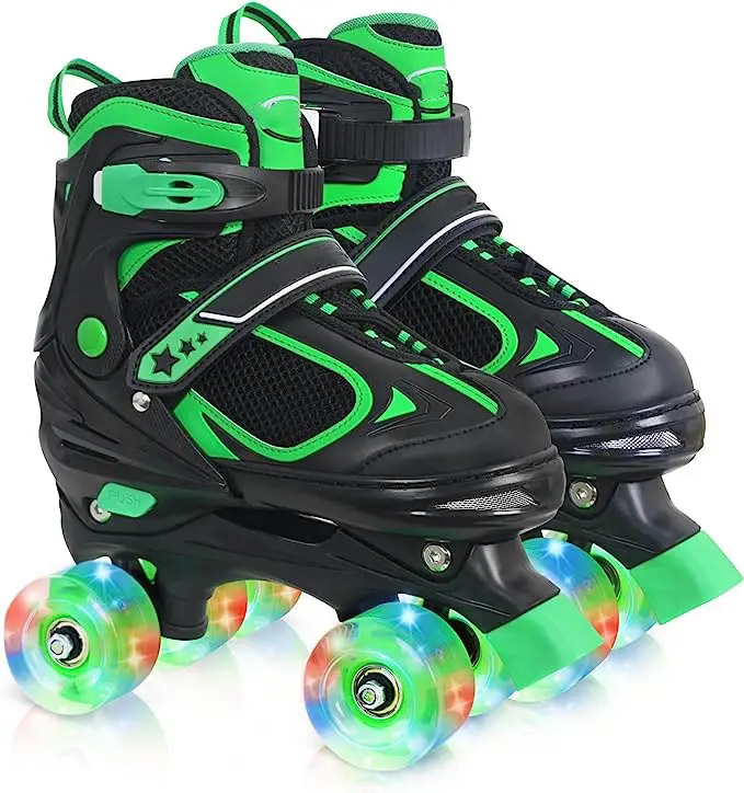 Kids Skates 4 Sizes Adjustable Quad Skates Featured Image