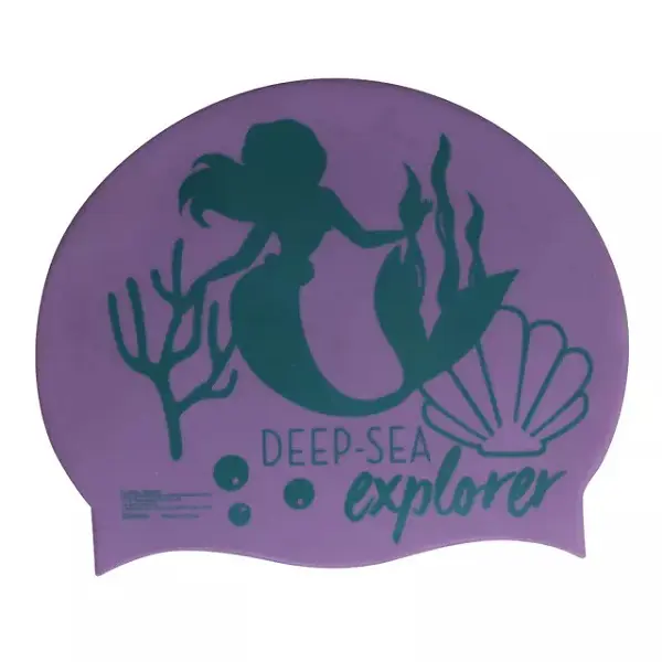 Cute Design Waterproof Bathing Cap Kid Swimming Cap Silicone swim cap Featured Image