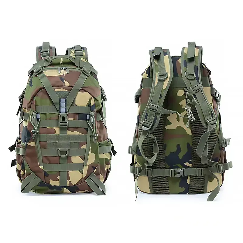 Outdoor Detachable Waterproof Durable Mountain Climbing Bag Trekking Hiking Tactical Backpack