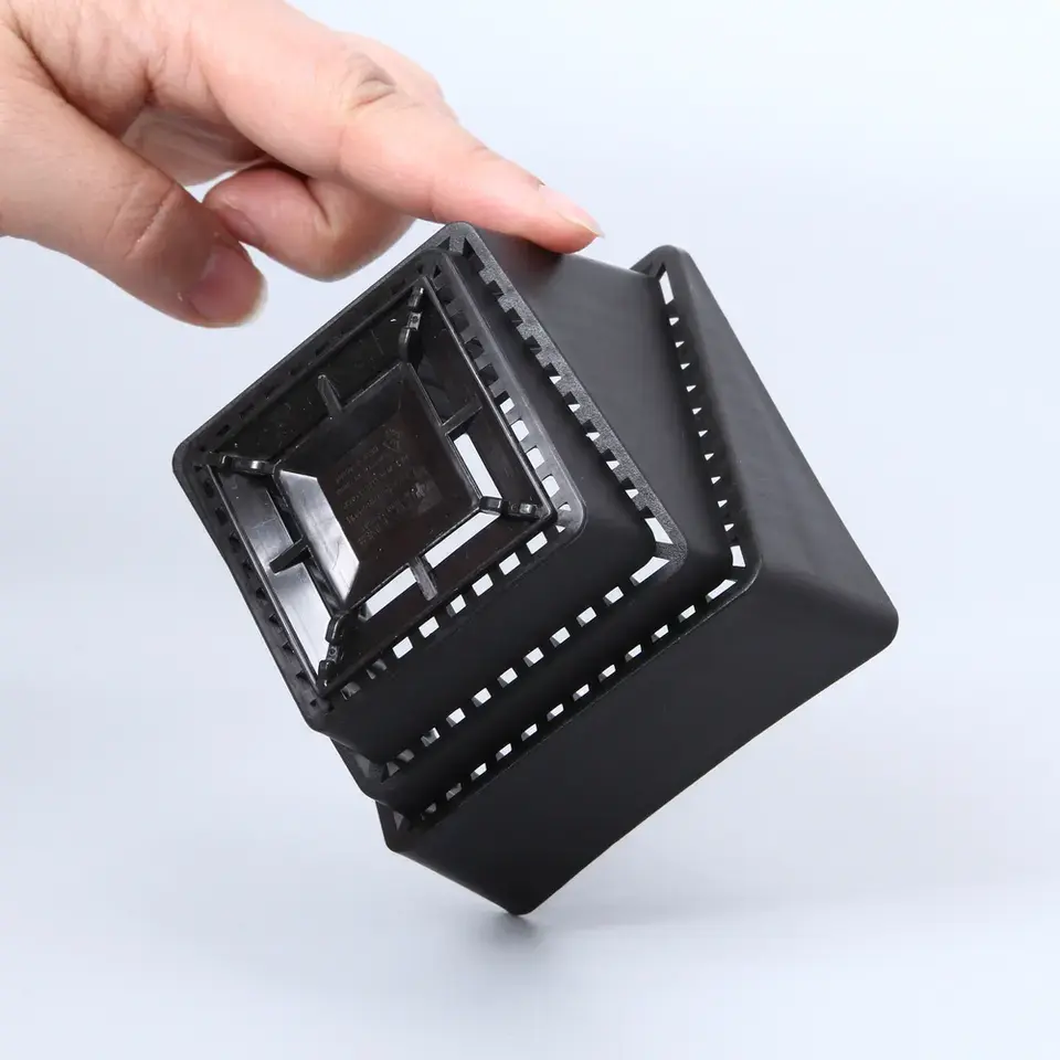 Succulent Plant Flower Pot Square Box Decorative Container Garden Supplies