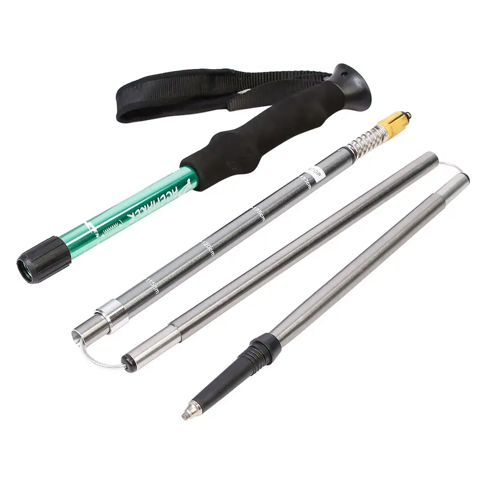 Collapsible Hiking Pole Adjustable Walking Stick Portable Mobility Travel Trekking Pole