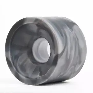 Mixed color Custom Brand Precio de Patinetas de 4 Ruedas PU Wheel Skateboard 65mm Longboard and cruiser skate board wheels