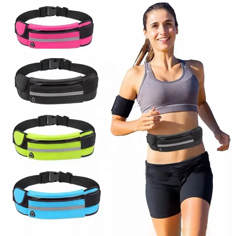 Running Mobile Phone Arm Bag Men and Women Fitness Outside Sports Cover Workout Neoprene Sports Waist Pack Featured Image