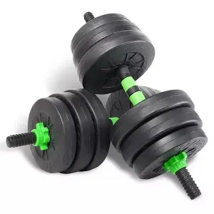 Barbell Dumbbells Exercise 10KG 15KG 20KG 30KG 40KG Environmental Protection Cement Adjustable Dumbbell 32kg