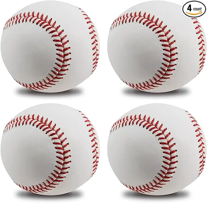 Blank Baseball Standard Official Size 9 Inches (about 22.9 cm)