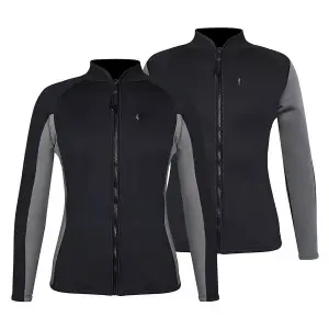 Warmers wetsuit 2mm 3MM adult sport Freediving jacket Male warm viscose surf anti-jellyfish free diving black wetsuit top