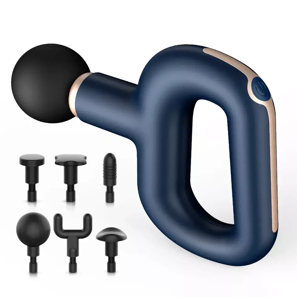 Triangular fascial gun massage for athletes with 12 massage heads Featured Image